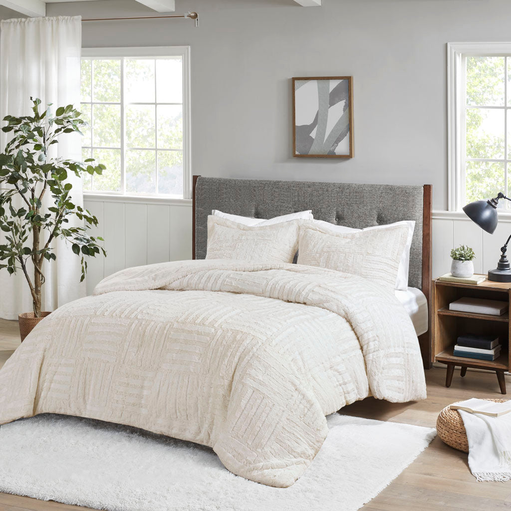 Twin Fur Down Comforter Mini Set