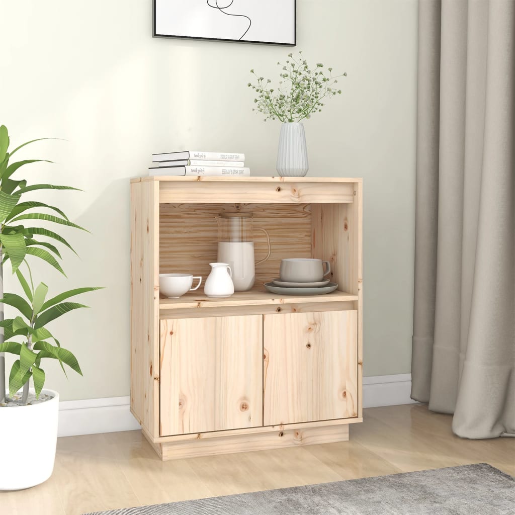 Sideboard 60x Solid Pine Wood Sideboard 60x