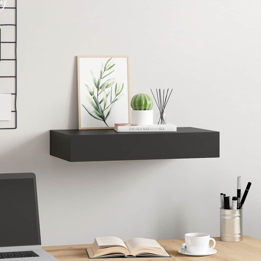 floating shelf with drawer 48x floating shelf with
