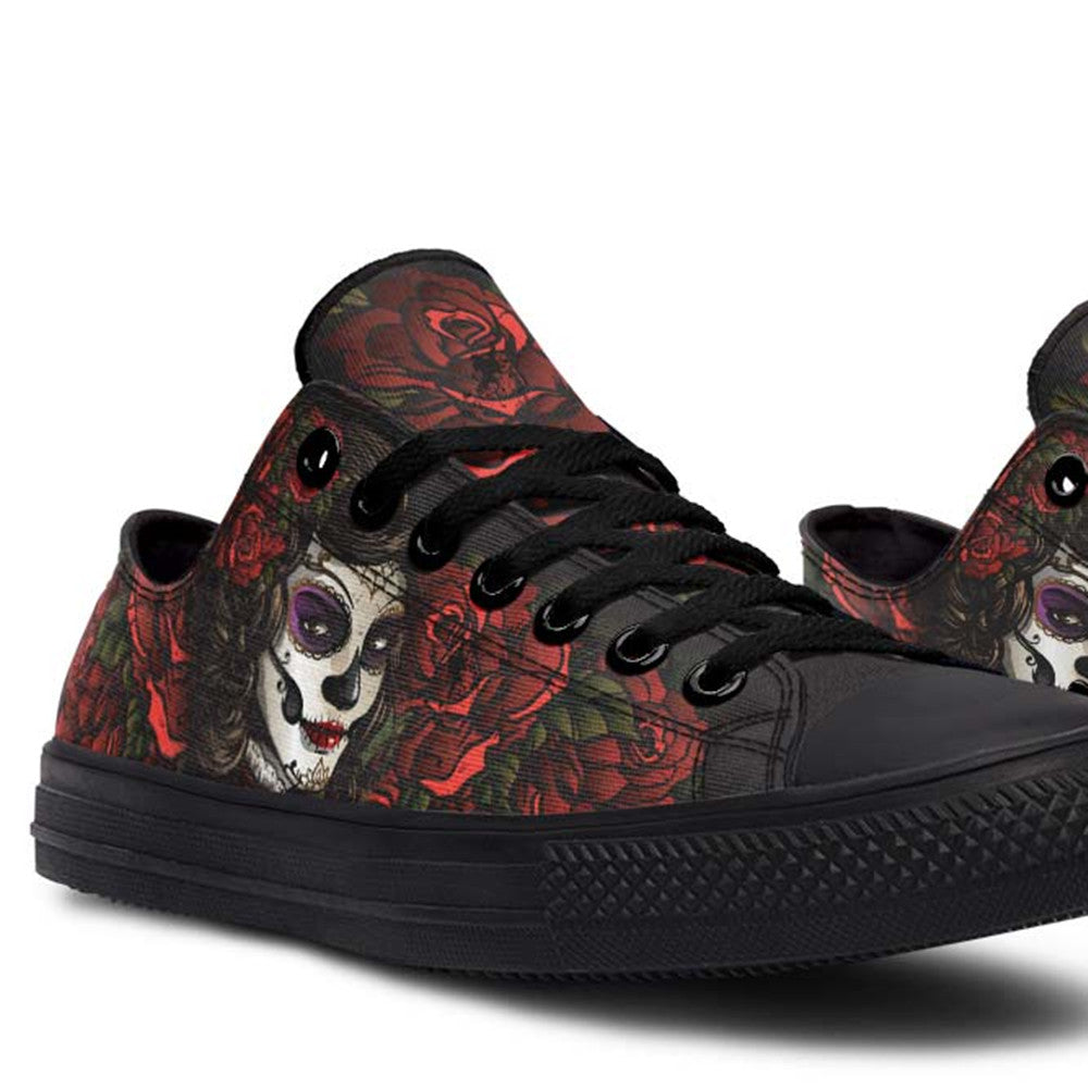 Fashion Print Couple Low-Top Canvas Shoes
