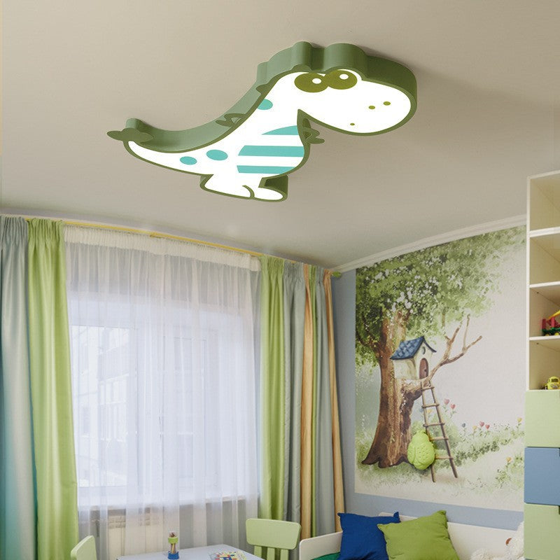 Cartoon Dinosaur Bedroom Light Present Eye Protection Ceiling Light