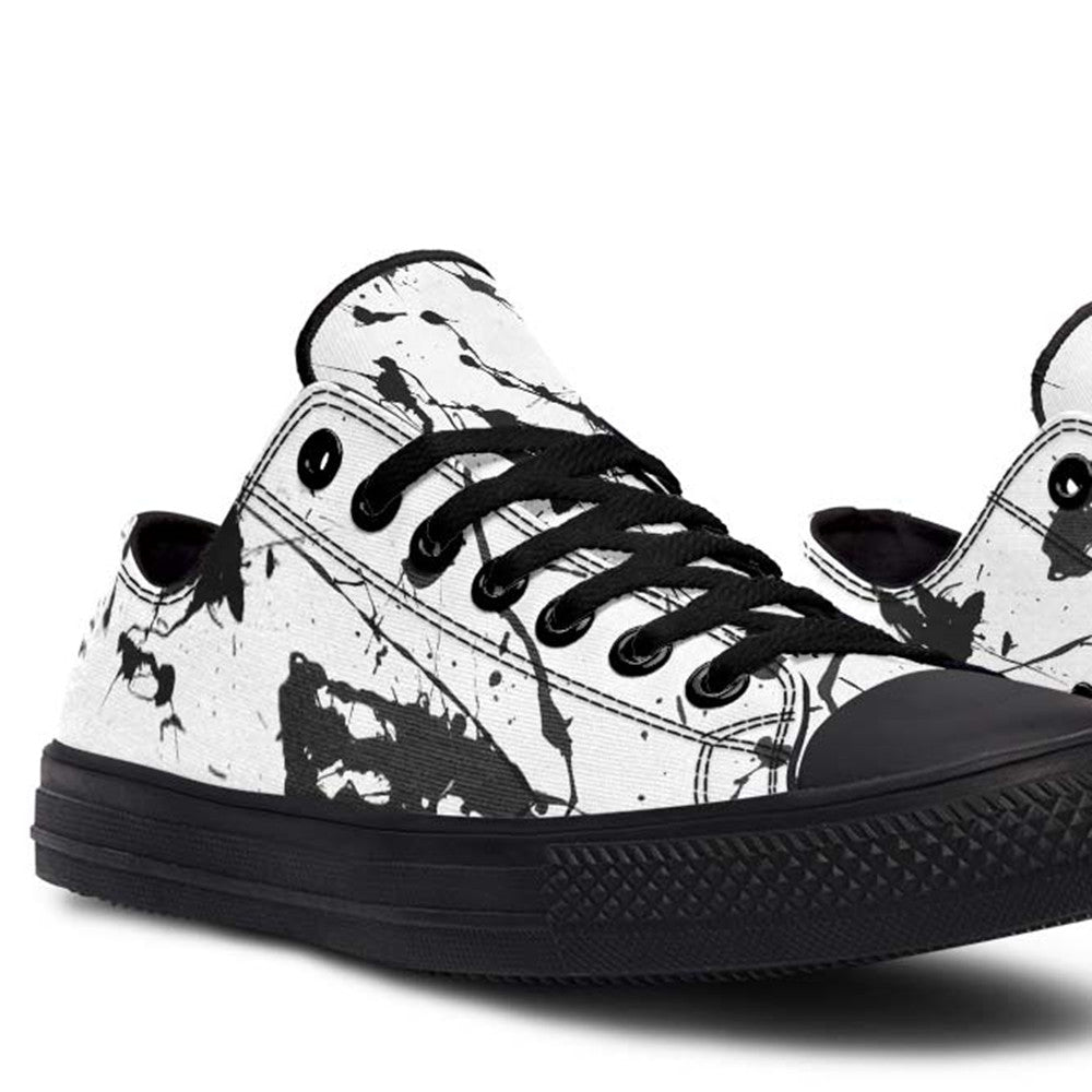 Fashion Print Couple Low-Top Canvas Shoes