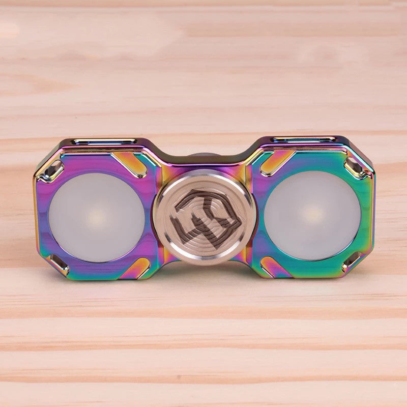 Blaze Finger Spinner Glowing Stainless Steel