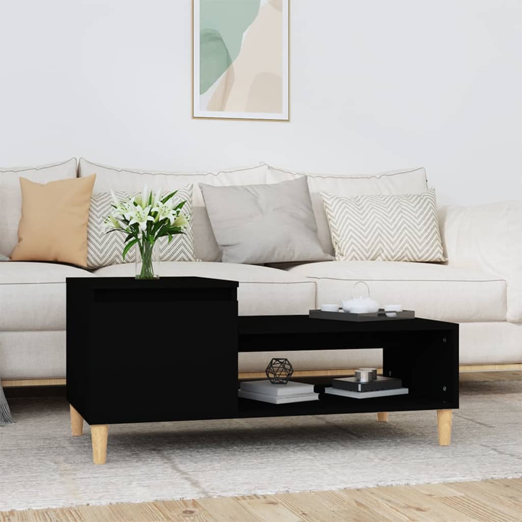 Coffee Table 100x Wood Material   Coffee Table High Gloss - 100x